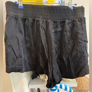 Zara Silk Boxer Style Shorts